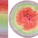 Bobbel Papageienfeder Rosa außen-3fach - 100g/500m