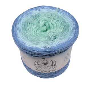 Bobbel Quellwasser Jeans mel. außen-3fach - 100g/500m
