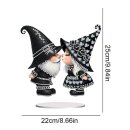Diamond Painting Aufsteller - Schwarze Zwerge