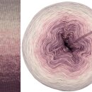 Bobbel Fliedernebel Violett außen -4fach - 300g /1140m