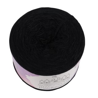 Modal Bobbel Uni - Nero 3fach - 100g/466m