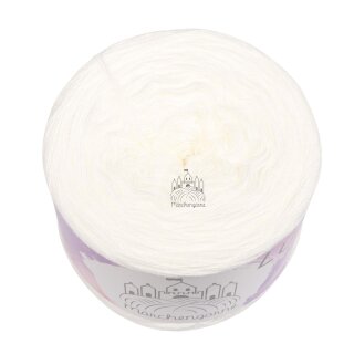 Modal Bobbel Uni - Bianco 4fach - 100g/350m