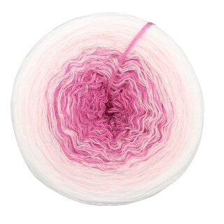 Modal Bobbel - Marshmallowkuss Bianco außen-4fach - 200g/700m