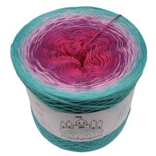 Bobbel Bleib Treu Opal außen-3fach - 300g/1500m