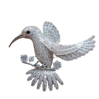 Brosche Kolibri