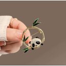 Brosche Panda