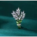 Brosche Lavendel