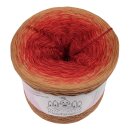 Bobbel Blutkürbis Mocca außen-4fach - 300g /1140m