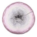 Bobbel Silberpflaume VIolett außen-3fach - 100g/500m