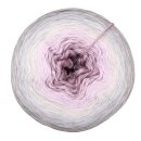 Bobbel Silberpflaume VIolett außen-3fach - 100g/500m