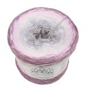 Bobbel Silberpflaume VIolett außen-3fach - 400g/2000m