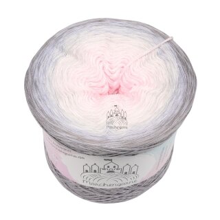 Bobbel Wattewölkchen Zinn außen-4fach - 400g /1520m