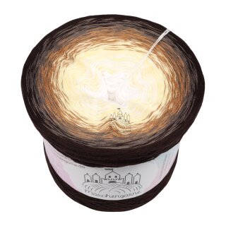 Bobbel Caffeé Latte Schokolade außen -3fach - 300g/1500m
