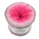 Bobbel Rosa Twist Zinn außen-3fach - 100g/500m