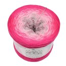 Bobbel Rosa Twist Hot Pink außen -3fach - 400g/2000m