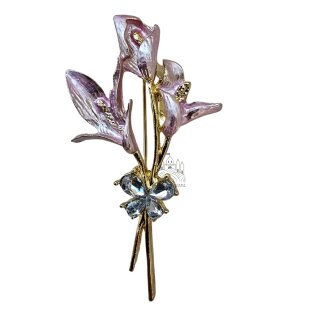 Brosche Blumen