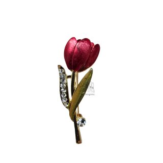 Brosche Tulpe