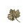 Brosche Herbstblatt