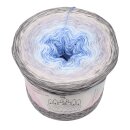 Bobbel Eisnebel Mittelgrau außen -3fach - 150g/750m