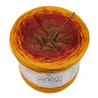 Bobbel Herbstgold Curry außen -3fach - 200g/1000m