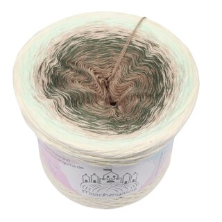 Bobbel Mooslicht Creme außen -4fach - 300g /1140m