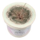 Bobbel Mooslicht Creme außen -4fach - 300g /1140m