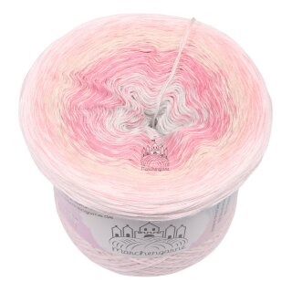 Bobbel Softeis Pastell Rosa außen-3fach - 200g/1000m