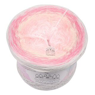 Bobbel Softeis Hellgrau außen -3fach - 300g/1500m