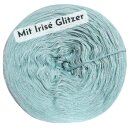 Jade Uni + Glitzer Irisé 200g - 760m 4Fach