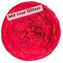 Burgund Uni + Glitzer Irisé 200g - 760m 4Fach