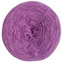 Bobbel Milka + Multicolour Glitzer 300g - 1140m