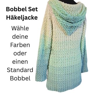 Wunschwickel - Jacken Set für die Häkelanleitung Jacke Eismeer (YouTube Video)