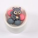 Silikonperle Graues Eichhörnchen