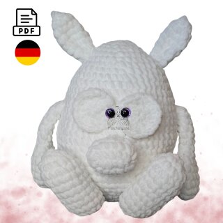 Häkelanleitung Cute Monster - Grundkörper