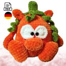 Häkelanleitung Cute Monster - Kürbis