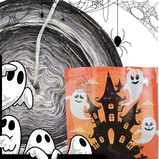 Zufälliges Halloweentüten Motiv mit 1000m Bobbel