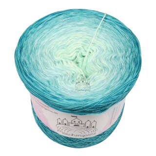 Bobbel Farbverlaufsgarn Crazy 32 Dschungel außen -4fach - 400g/1520m
