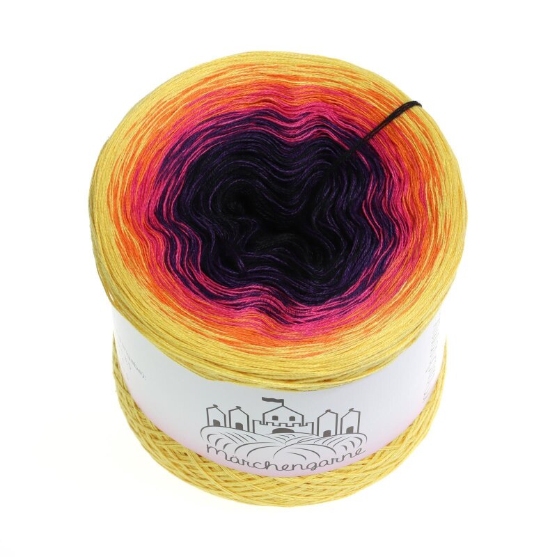 LiLu’s Farbverlaufsgarn Wüstenhimmel – 4fach, 300g / 1140m, Sanfte Übergänge In Creme, Cognac, Beige, Mocca