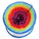 LiLu´s Farbverlaufsgarn Regenbogen Sea Blue außen 3fach - 150g/750m