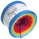 LiLu´s Farbverlaufsgarn Regenbogen Sea Blue außen 3fach - 150g/750m