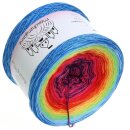 LiLu´s Farbverlaufsgarn Regenbogen Lila außen 3fach - 150g/750m