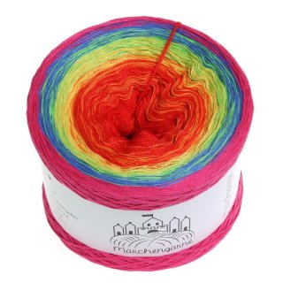 LiLu´s Farbverlaufsgarn Unicorn Fuchsia außen 4fach - 250g/950m