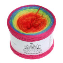 LiLu´s Farbverlaufsgarn Unicorn Fuchsia außen 4fach - 250g/950m