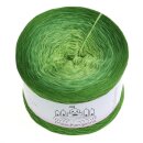 LiLu´s Farbverlaufsgarn Knallfrosch 5Fädig  Blattgrün außen 5fach - 200g/600m