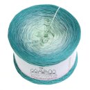 Farbverlaufsgarn Meeresbrise 5Fädig  Erbse außen 5fach - 400g /1200m
