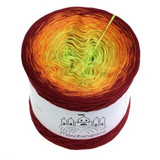LiLu´s Farbverlaufsgarn Herbstblatt Malaga außen 4fach - 200g/760m