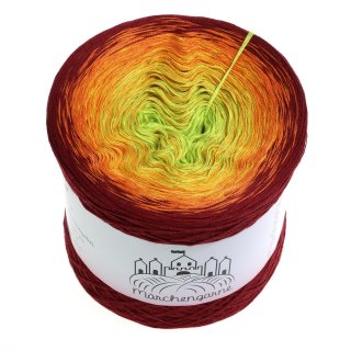 LiLu´s Farbverlaufsgarn Herbstblatt Malaga außen 4fach - 400g /1520m