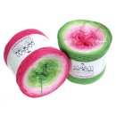 LiLu´s Farbverlaufsgarn Blütenzauber Fuchsia außen 4fach - 200g/760m