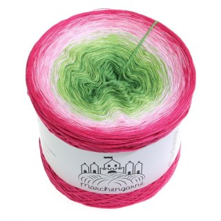 LiLu´s Farbverlaufsgarn Blütenzauber Fuchsia außen 4fach - 250g/950m