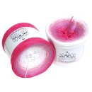 LiLu´s Farbverlaufsgarn Lovely Fuchsia außen 4fach - 300g /1140m